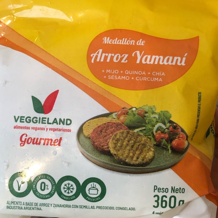 review photo of Veggieland Medallón De Yamani Con Cúrcuma shared by @xeci on 21 Oct 2021 - review