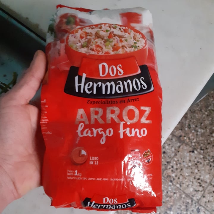 photo of Dos hermanos Arroz Largo Fino shared by @unmarcianovegano on  11 Oct 2020 - review