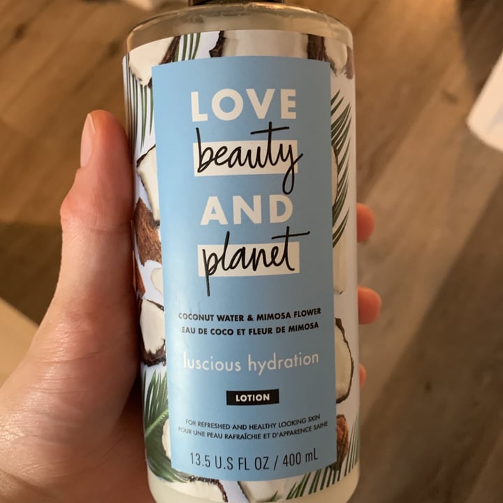 photo of Love Beauty and Planet Coconut Water & Mimosa Flower Body Lotion shared by @oliviaw65 on  02 Jan 2021 - review