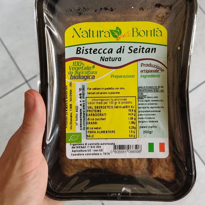 review photo of Natura e bontà di Antonio Iaculli Bistecca di seitan shared by @lerbaccia on 02 Jun 2022 - review