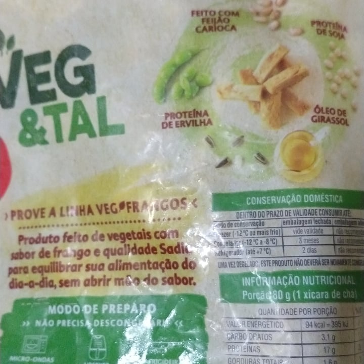 review photo of Sadia Frango em Tiras shared by @padu on 25 Aug 2022 - review