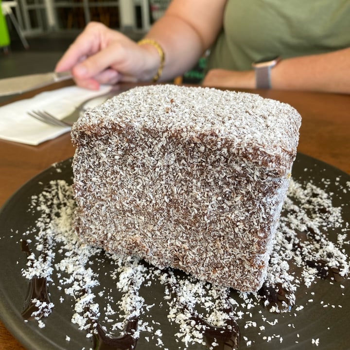 photo of The Green Edge jammy lamington shared by @cake on  07 Dec 2021 - review