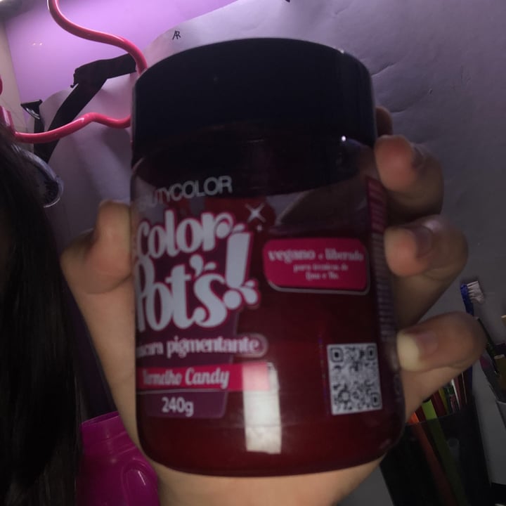 review photo of Color posts Color Pot's Máscara Pigmentante - Vermelho Candy shared by @anacastelano on 20 Sep 2021 - review