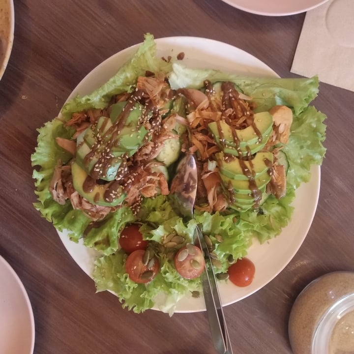 review photo of Tierra Cafe Wrap Vegana De Jackfruit Y Hoisin shared by @javierpascual on 23 Nov 2022 - review
