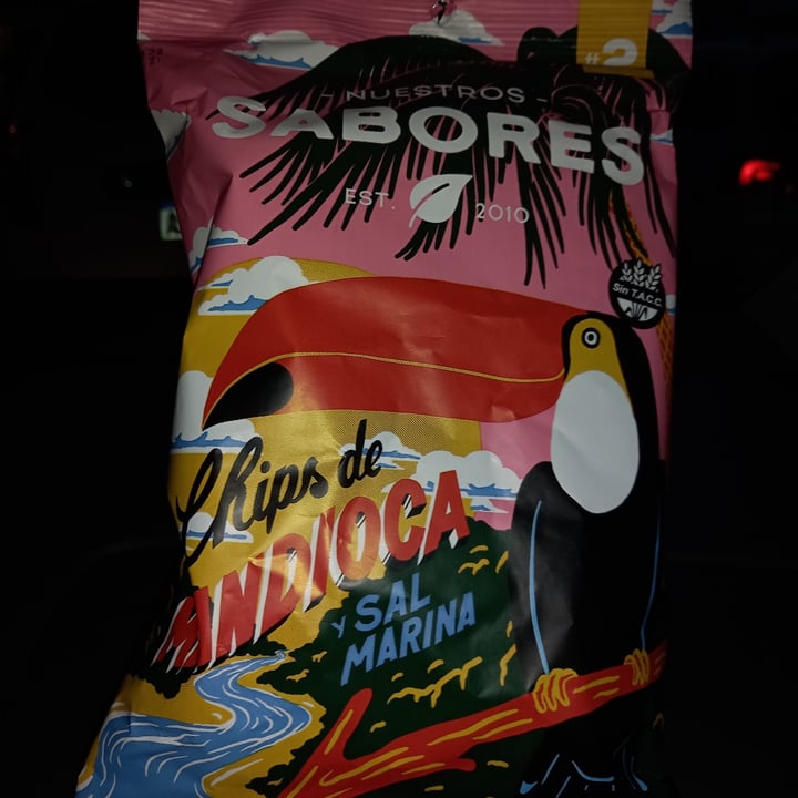 photo of Nuestros Sabores Chips De Mandioca shared by @martiterraza on  03 Dec 2021 - review