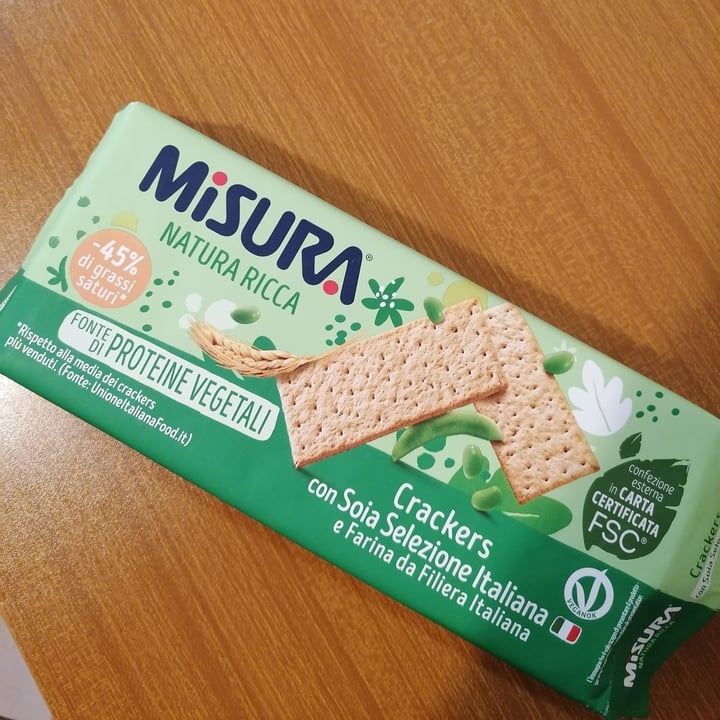 photo of Misura Crackers con soia shared by @aury1992 on  01 Oct 2022 - review