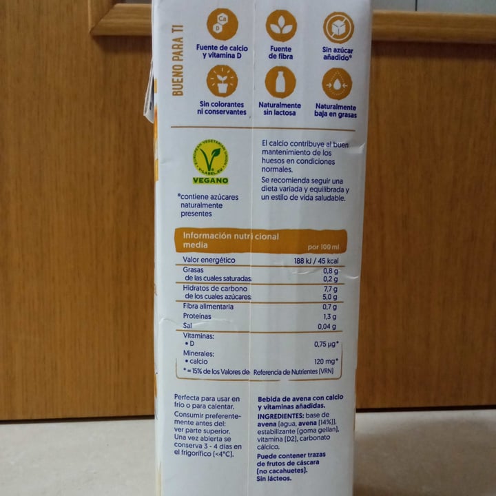 photo of Alpro Alpro avena shared by @lectora23 on  10 Dec 2022 - review