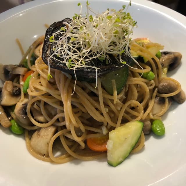 菜肴“Aglio Olio”的照片