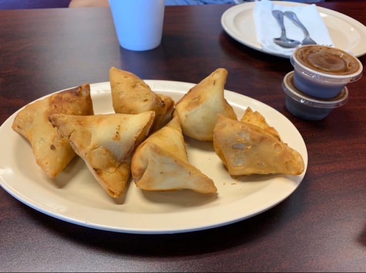 photo of Kabab House Gainesville Samosas shared by @caseyashlyn on  23 Apr 2020 - review