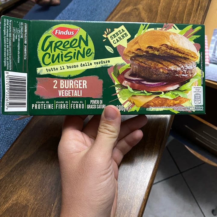 review photo of Findus Green cuisine burger vegetali shared by @sarafri on 12 Nov 2022 - review
