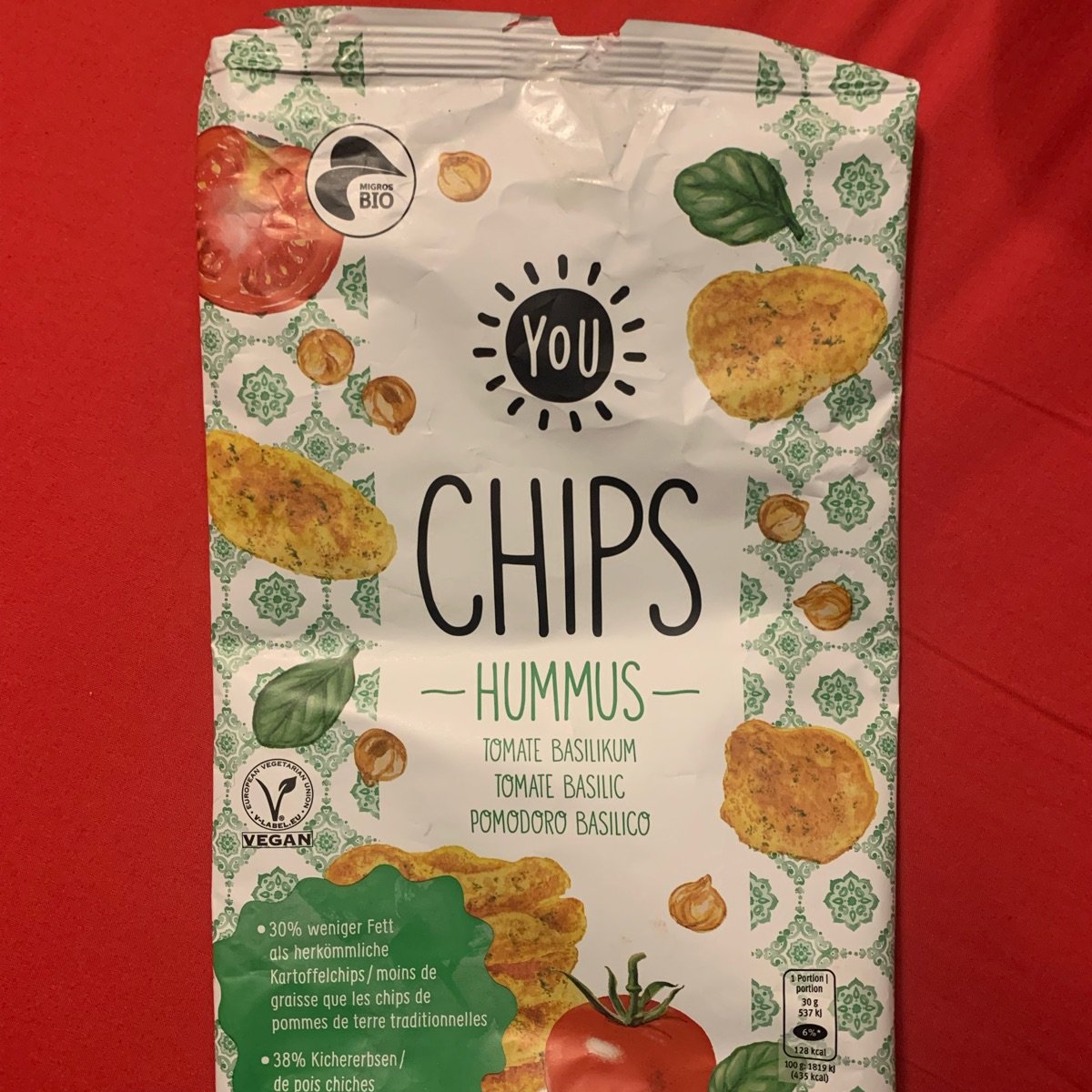 Migros Bio chips Hummus Reviews abillion