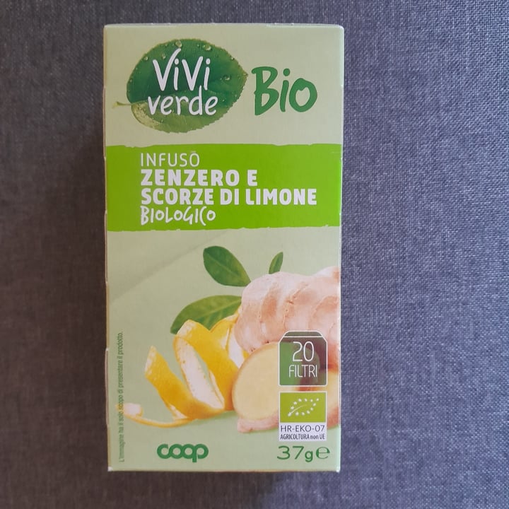 photo of Vivi Verde Coop Infuso Zenzero E Limone shared by @alealeveg on  14 Jun 2022 - review