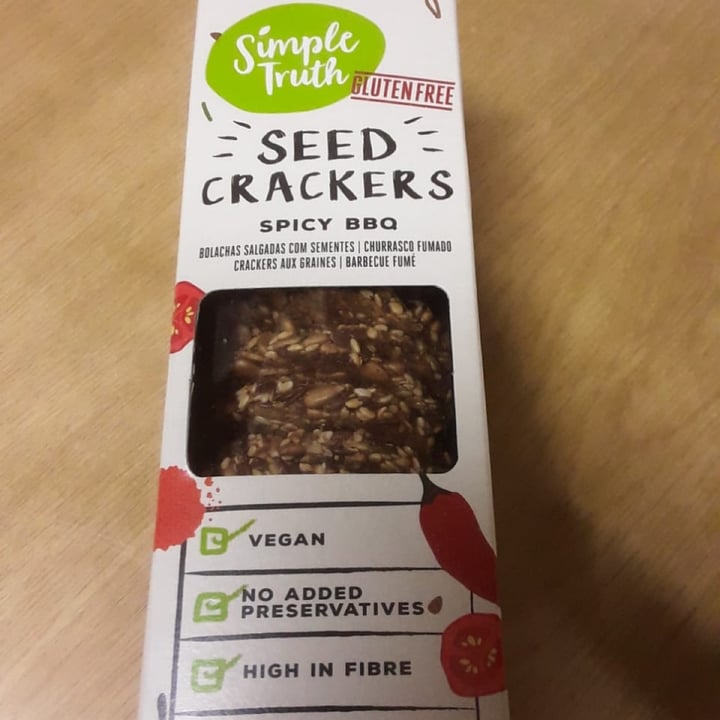 photo of Simple Truth Seed Crackers Spicy BBQ shared by @themissanderson on  06 Jul 2022 - review