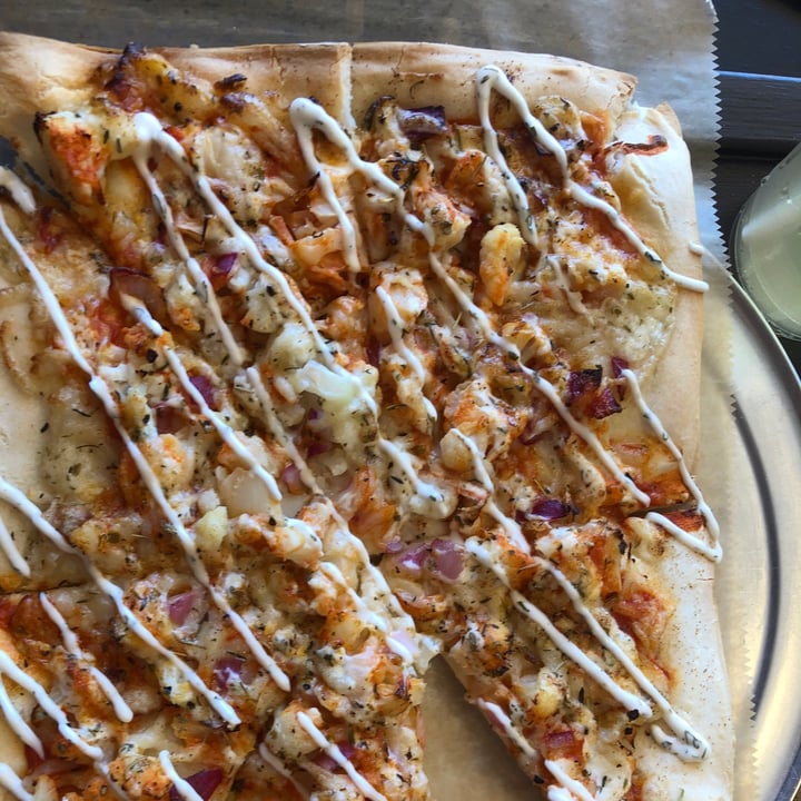 review photo of The Bald Strawberry Buffalo Cauliflower Pizza shared by @sam1m1ller on 16 Jul 2020 - review