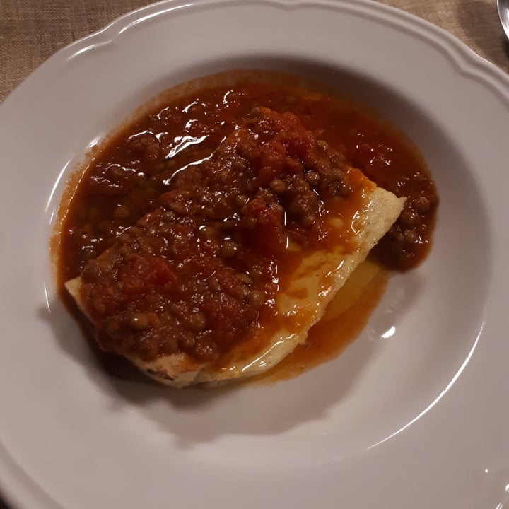 photo of Il Cardo e L'Ortica Polenta di miglio con ragù di lenticchie shared by @giughegghe on  05 Dec 2021 - review