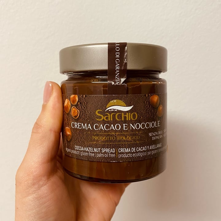 photo of Sarchio Crema cacao e nocciole shared by @isabelbii on  05 Jan 2022 - review