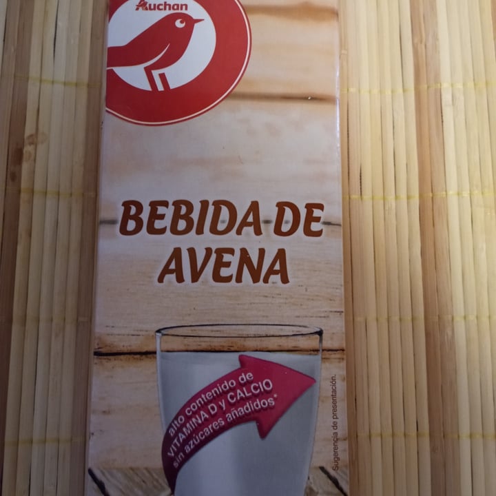 photo of Auchan Bebida de avena shared by @kary54 on  02 Dec 2021 - review