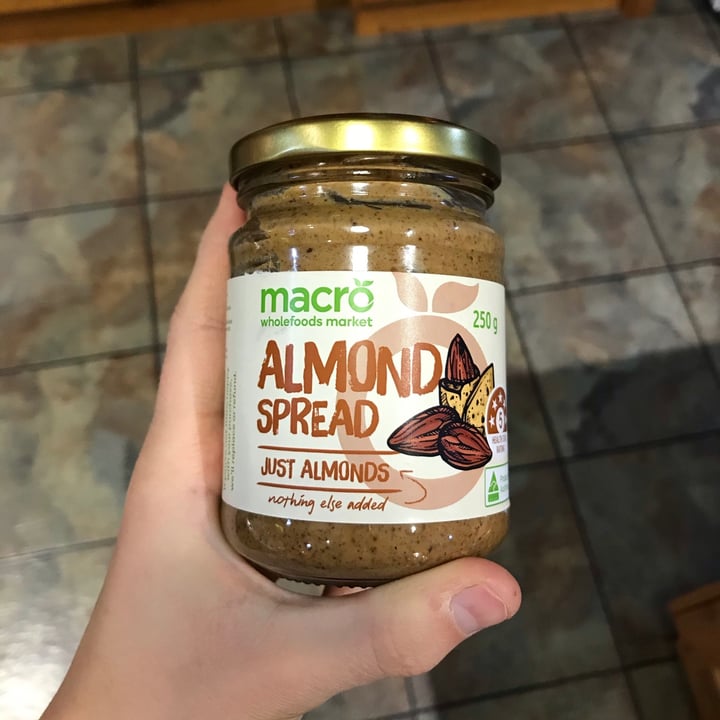 photo of Macro Wholefoods Market Almond Spread shared by @hallejorj on  29 Apr 2020 - review
