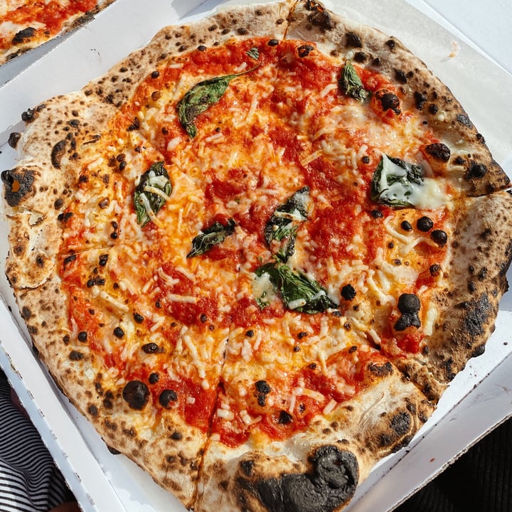 photo of Dough Pizzeria Vegan Margherita shared by @tessdallapria on  05 Apr 2022 - review