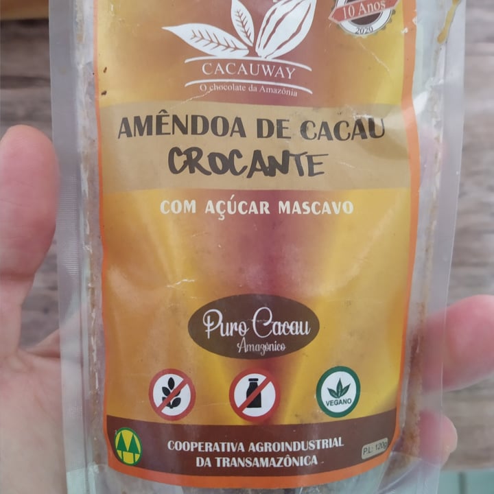 review photo of cacauway Amêndoa De Cacau Crocante shared by @vimolara on 06 May 2022 - review