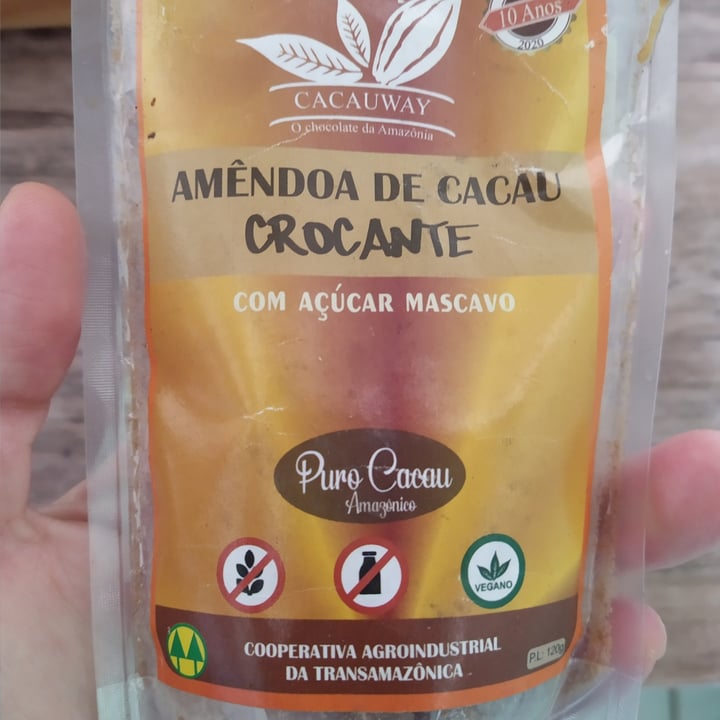 photo of cacauway Amêndoa De Cacau Crocante shared by @vimolara on  06 May 2022 - review