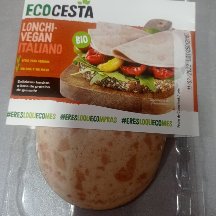 photo of Ecocesta Lonchi Vegan Estilo Italiano shared by @estefimorgu on  02 Mar 2022 - review