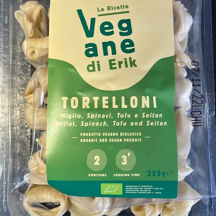 review photo of Le Ricette Vegane di Erik Tortelloni miglio spinaci tofu e seitan shared by @silviaiapello-veg on 25 Oct 2022 - review