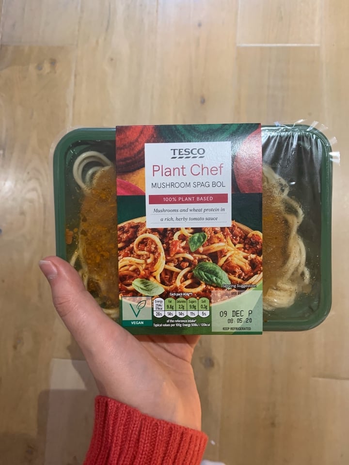Tesco Mushroom Spaghetti Bolognese Review abillion