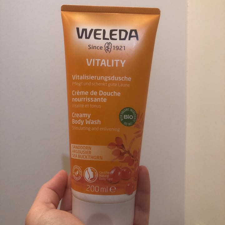 review photo of Weleda Vitality Creamy Body Wash shared by @marijarobe on 18 Sep 2021 - review