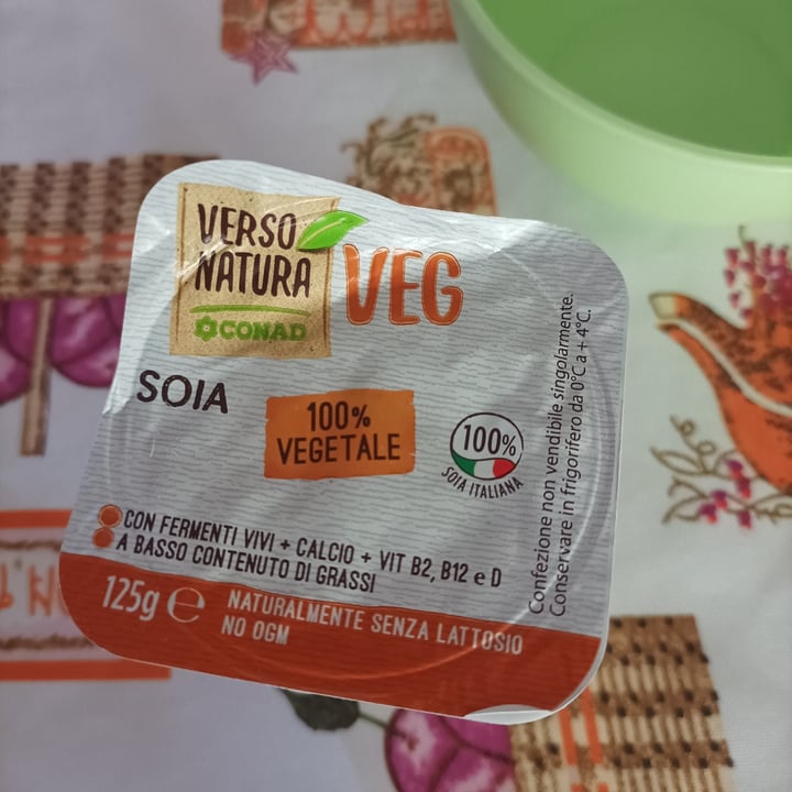 photo of Verso Natura Conad Veg Soia Bianco Cremoso  shared by @zampaolo on  24 Aug 2022 - review