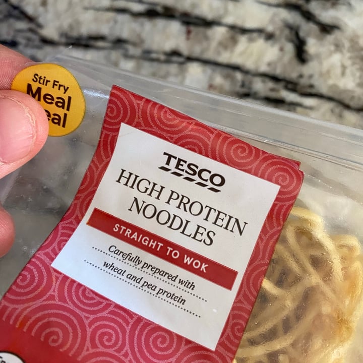 photo of Tesco High protein noodles shared by @erebusrc on  31 May 2020 - review