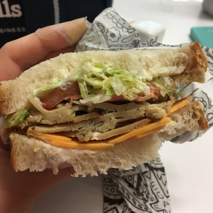 photo of Smith and Deli Club Sandwiches Not Seals shared by @veganbabe69 on  24 Apr 2021 - review