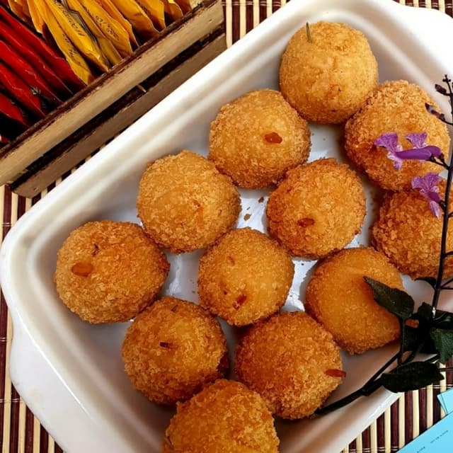 Photo of the dish “coxinha de jaca”