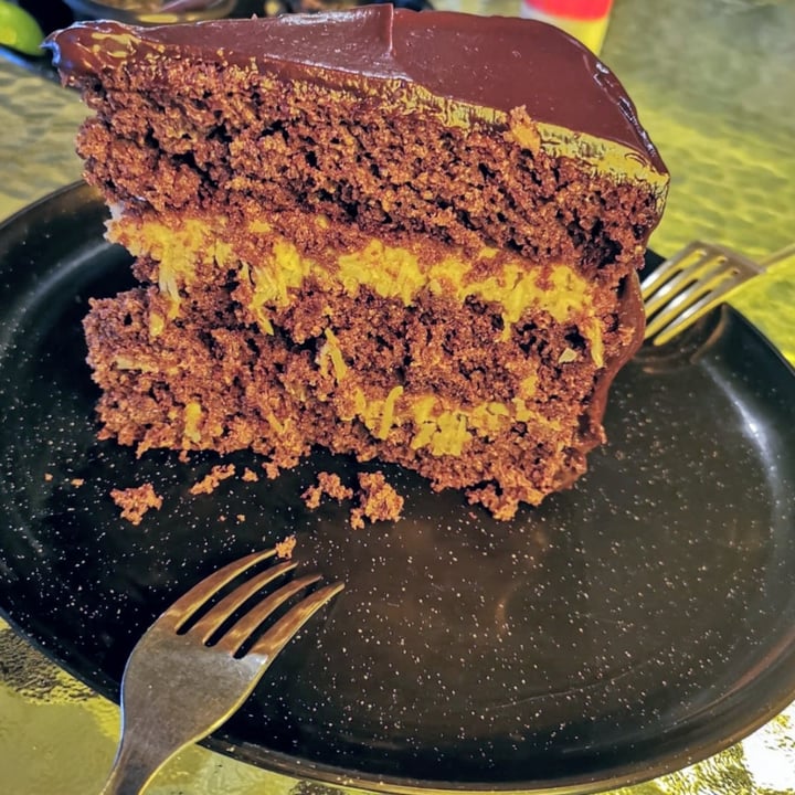 photo of Taller Vegánico Pastel De Chocolate shared by @vallicard on  21 Feb 2021 - review
