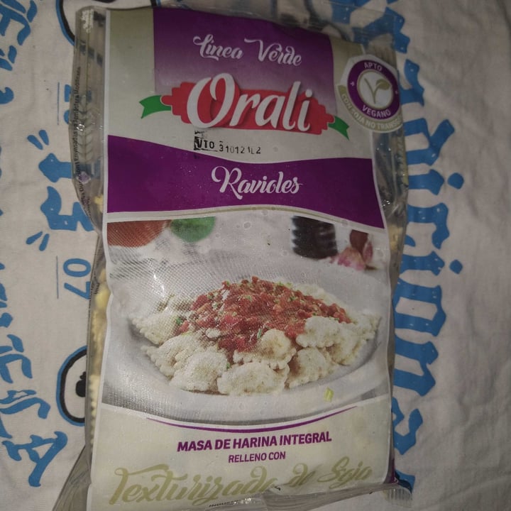 photo of Orali Ravioles de Texturizado De Soja shared by @danivegana1 on  01 May 2021 - review