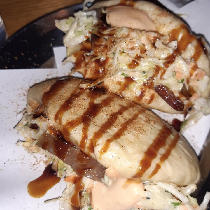review photo of Onos + FLEXI,VEGETERIAN,VEGAN Vegan Burger, Vegan Ceasars Salad, Vegan Bao Buns shared by @mariaandr on 17 Dec 2022 - review