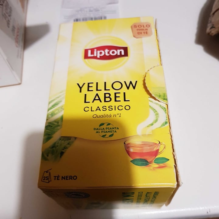 photo of Lipton Lipton Yellow Label Tea shared by @giulipimpiveg on  31 Dec 2021 - review