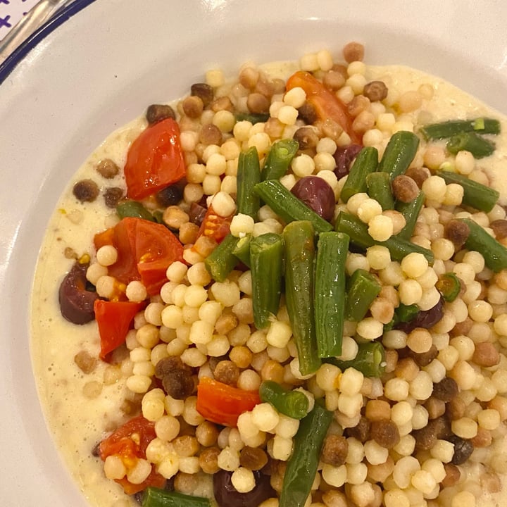 photo of Frulez FREGOLA ON COLD ALMOND SOUP shared by @millammiles on  22 Feb 2022 - review
