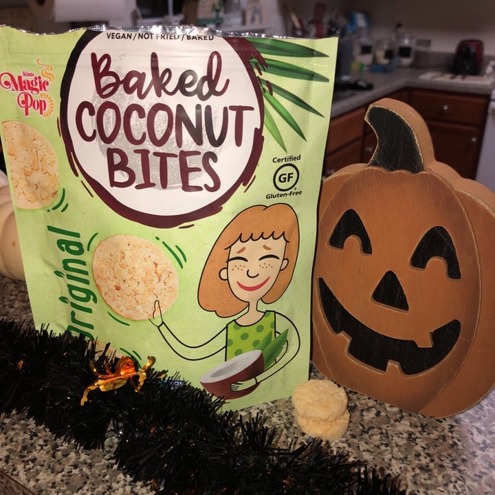 photo of Magic pop Baked coconut bites shared by @kaycelovesveggies on  08 Oct 2020 - review