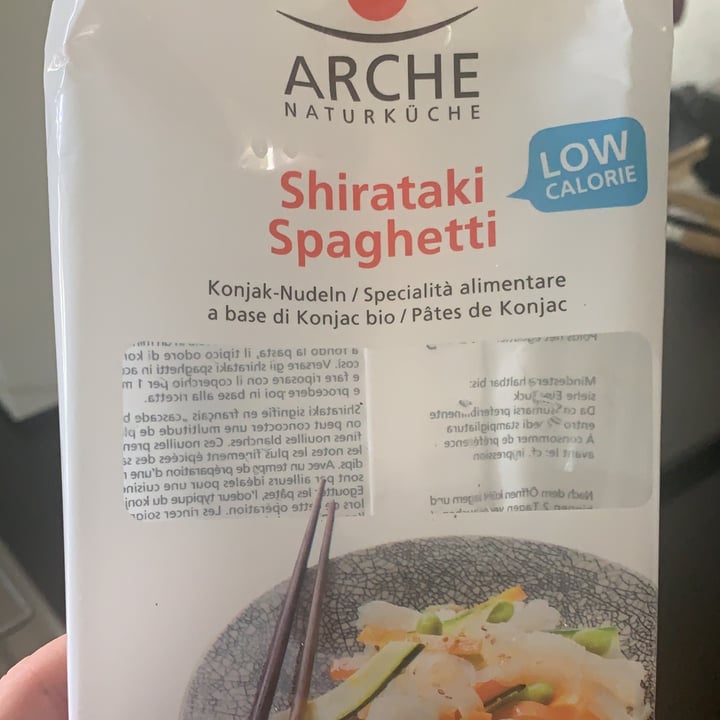 photo of Arche Naturküche Shirataki spaghetti shared by @simonesmouton on  29 Nov 2020 - review