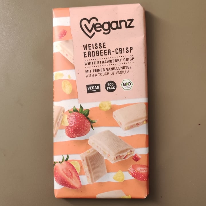 photo of Veganz Weiße Erdbeer-Crisp (White Strawberry Crisp) shared by @entropyinside on  06 Dec 2022 - review