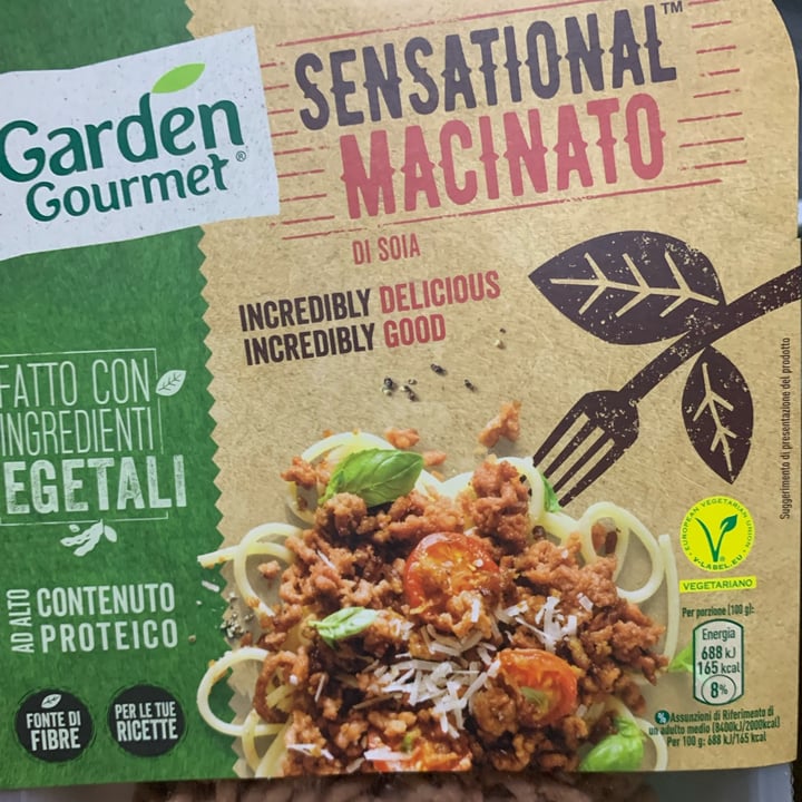 photo of Garden Gourmet Sensational Macinato shared by @susoo on  09 Jun 2022 - review