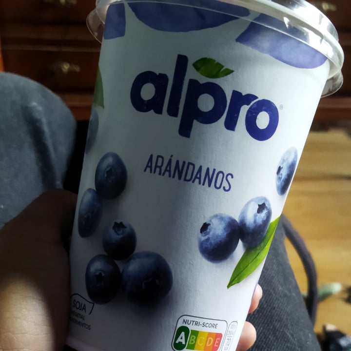 photo of Alpro Blueberry Yogurt shared by @melisbee on  29 Aug 2021 - review