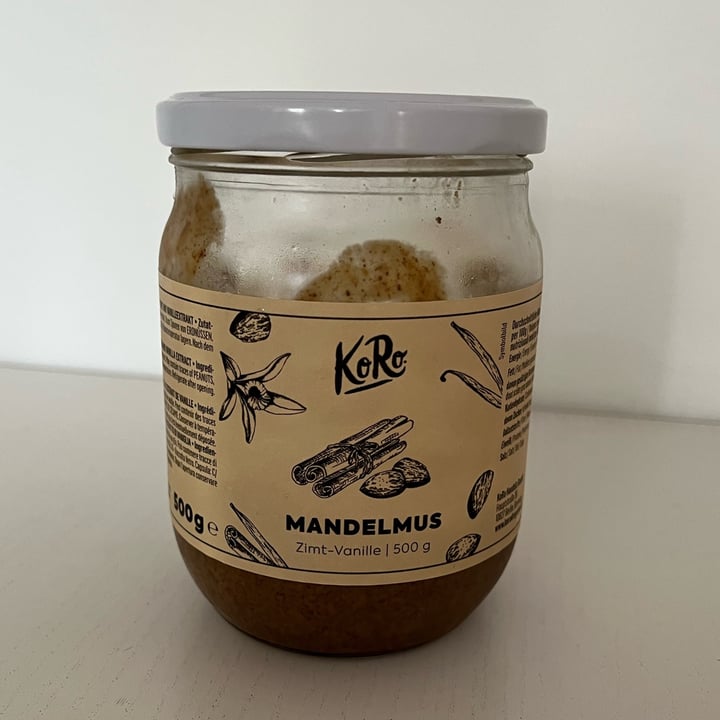 photo of Koro Crema di mandorle tostate con cannella e vaniglia shared by @silvia22m on  28 Aug 2022 - review