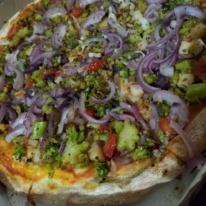 photo of Buba's pizza - pizzaria ribeirao preto Pizza Vegana grande shared by @vancorreasic on  30 Jun 2022 - review