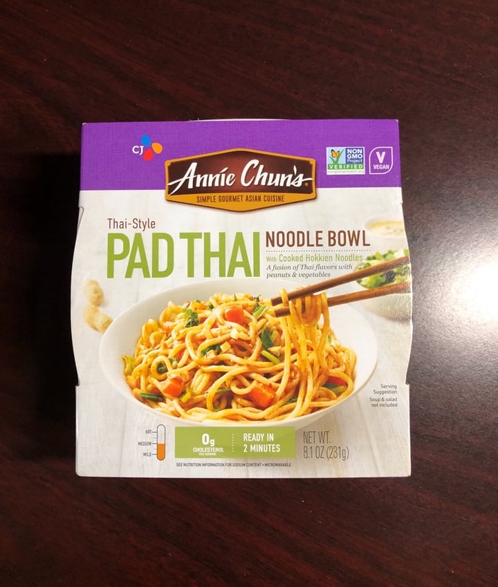 photo of Annie Chun's Thai-Style Pad Thai Noodle Bowl shared by @jadacarlo on  15 Jan 2020 - review