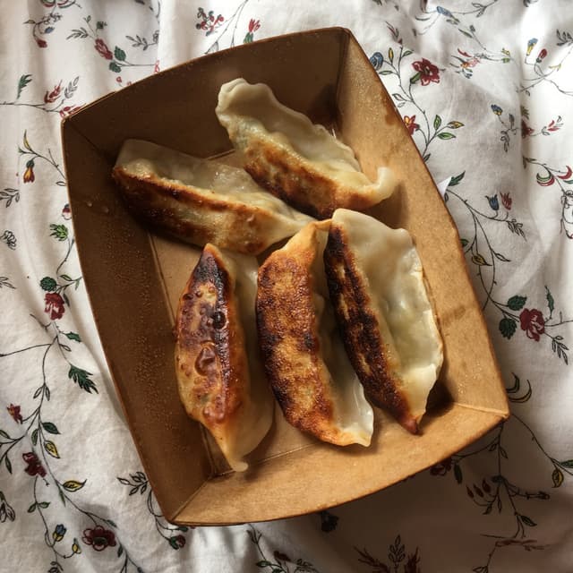 Foto del piatto “Vegetable gyoza”