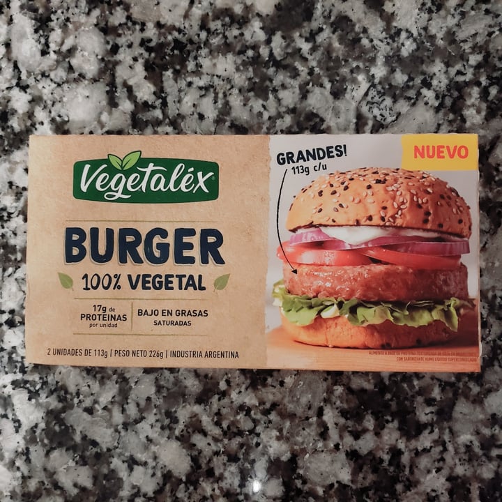 photo of Vegetalex Burger 100% Vegetal shared by @maripau on  22 Jun 2022 - review