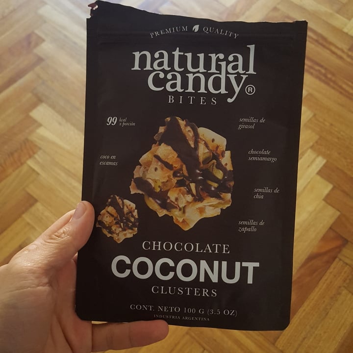 photo of Natural Candy Chocolate coconut clusters shared by @frankieseason on  08 Aug 2021 - review