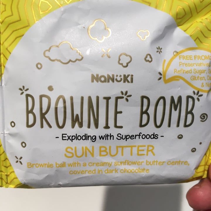 photo of Nanuki Brownie Bomb Sun Butter shared by @marlo-d on  29 Sep 2021 - review